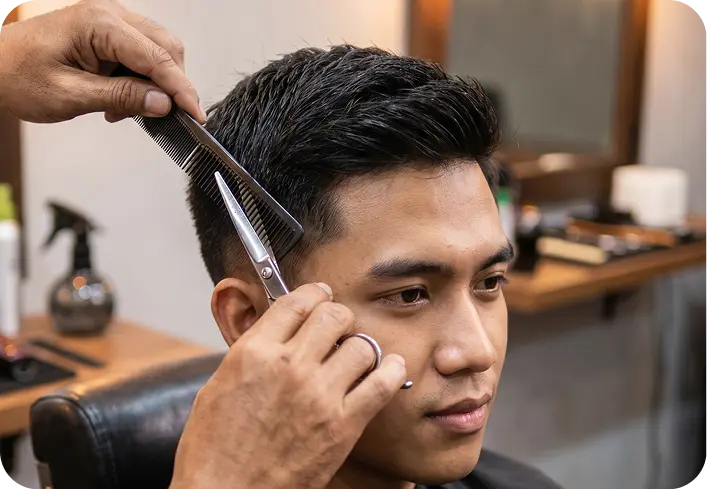 Salon Kecantikan dan Barbershop
