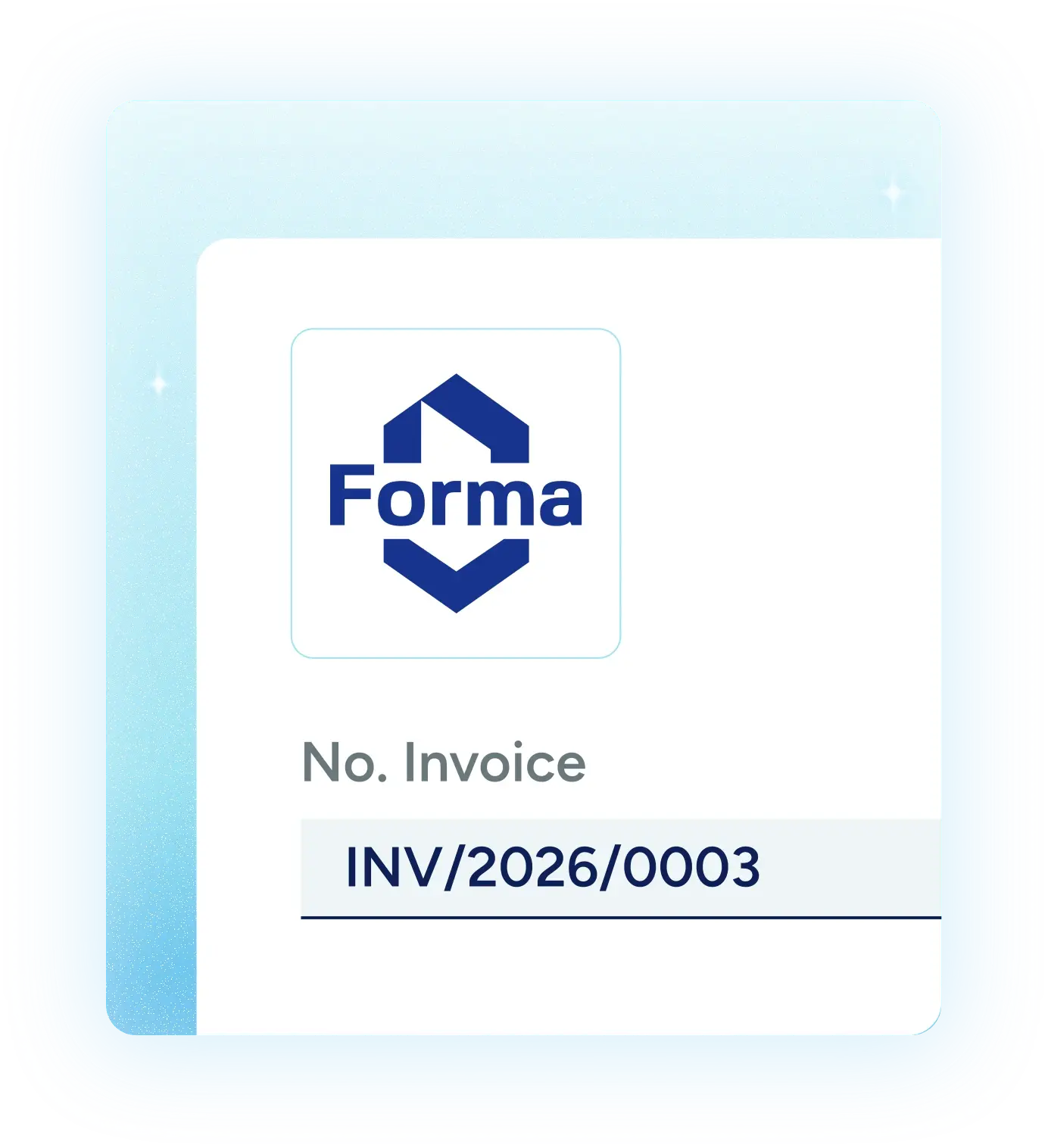 Langkah 1: Upload logo bisnis agar invoice terlihat profesional