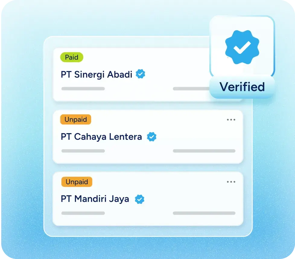 Content: Verifikasi <br />Bisnis