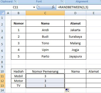 Tahap Kelima