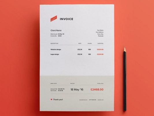 Template Invoice Gratis, Buat Bisnis Anda Lebih Dipercayai Pelanggan?