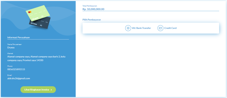 Tabel Customer Dashboard