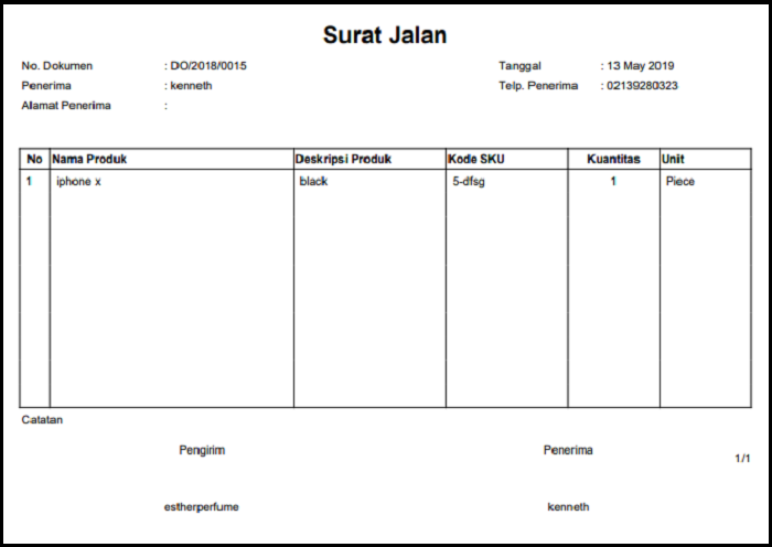 Surat Jalan