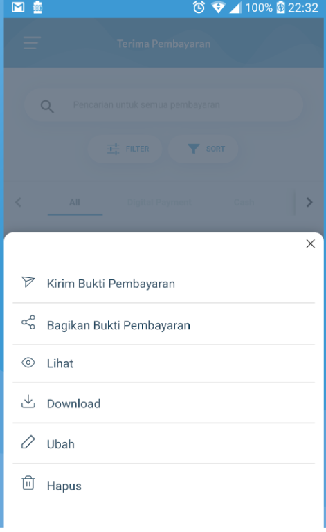 Download Kwitansi dari Hp