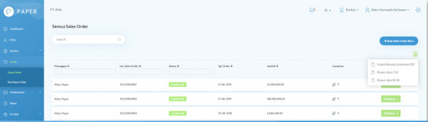 download excel and csv