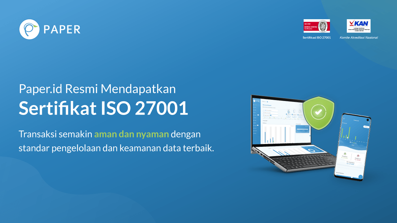 Paper.id Officially Receives ISO 27001 Certificate