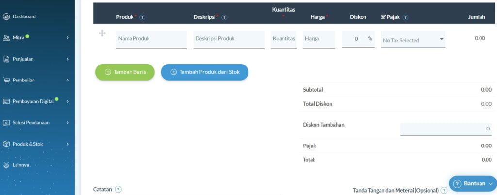 Informasi Invoice Pembelian