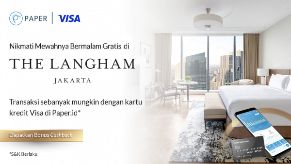 Bayar Pakai Kartu Kredit Visa, Bisa Nginep Di Hotel Terbaik Se-jakarta