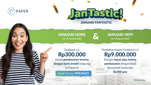 Promo Jantastic (Januari Fantastic) Cashback Hingga 300rb!