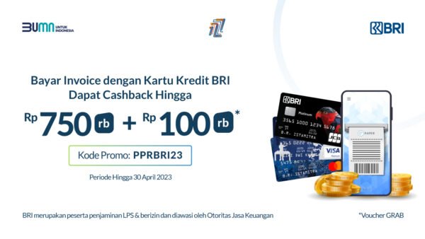 Promo Spesial Bulan Maret Dari BRI dan Paper.id, Cek Disini!