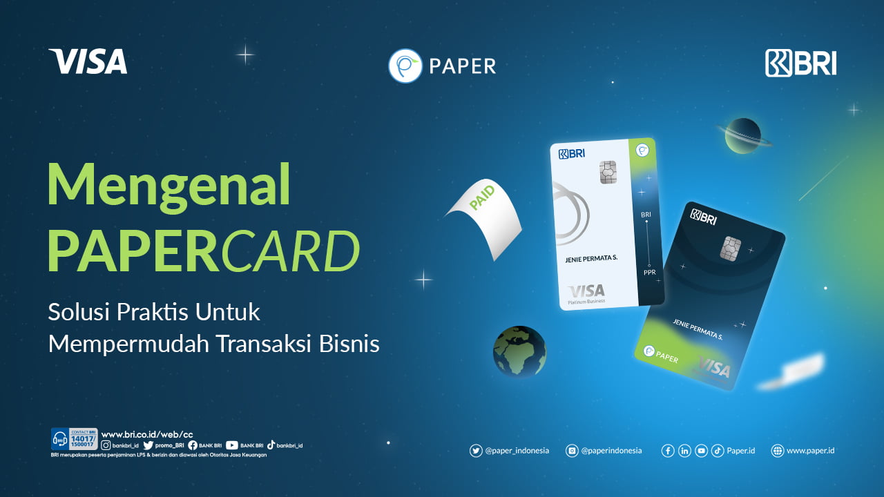 Kartu kredit Paper Pioneer untuk bisnis unik modal kecil