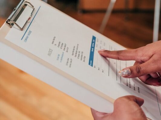 contoh elemen invoice tagihan