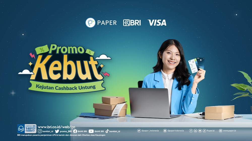 Kejutan Cashback PAPERCARD Bikin Makin Untung!