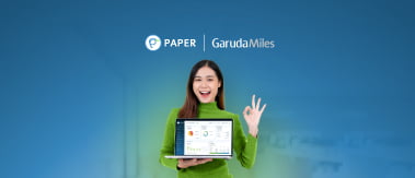 Khusus Pengguna Garuda Indonesia, Gratis Paper+!
