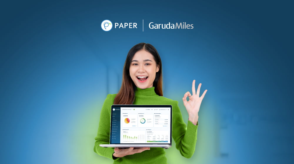 Khusus Pengguna Garuda Indonesia, Gratis Paper+!