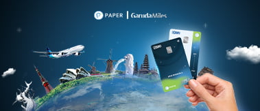 Apply dan Transaksi Pakai PAPERCARD, Bonus GarudaMiles dan Cashback!