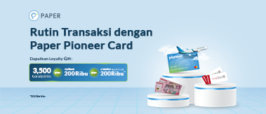 Loyalty Program Paper Pioneer Card: Bonus Hingga 7000 GarudaMiles dan Banyak Lainnya!