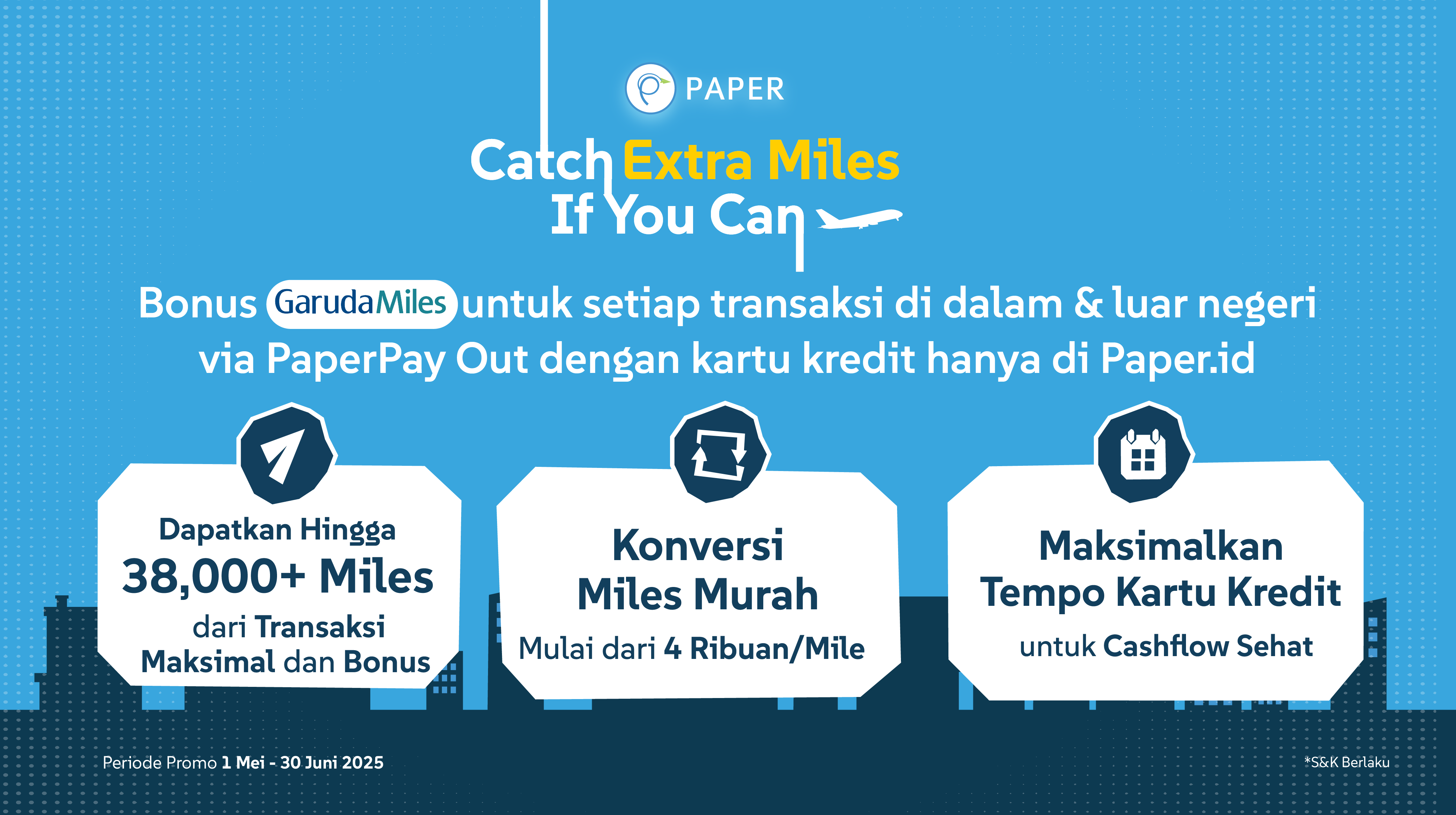 Ekstra GarudaMiles Hingga 38.000+ Miles, Perbanyak Transaksi Bisnis di Paper.id Sekarang!