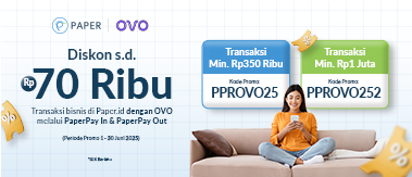 Transaksi Bisnis Pakai OVO, Langsung Dapat Discount 4%!