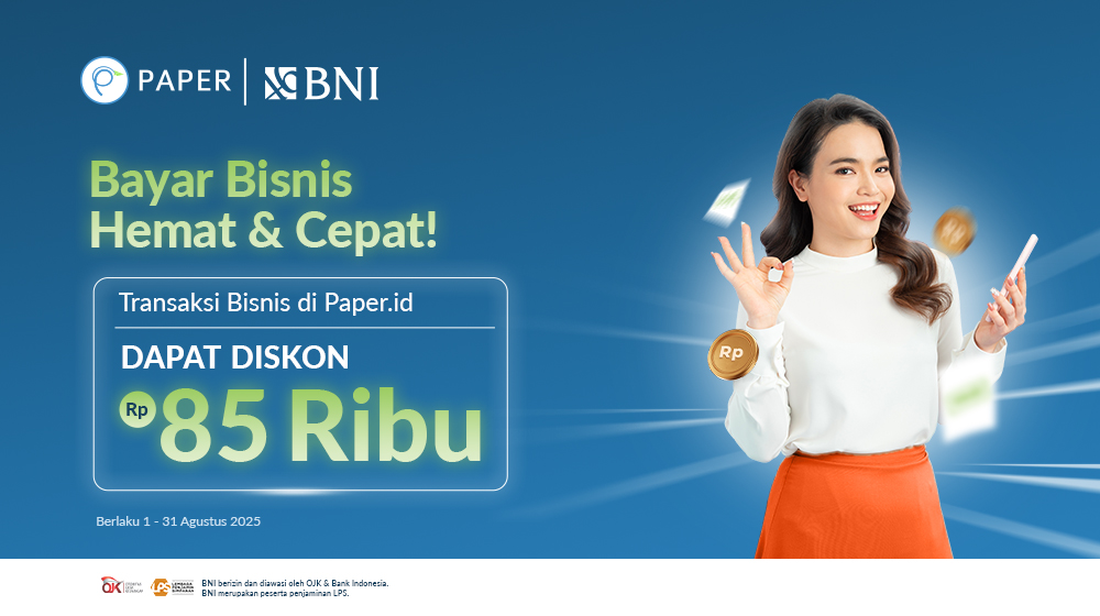 Transaksi Bisnis dengan Kartu Kredit BNI, Diskon hingga Rp85 ribu!