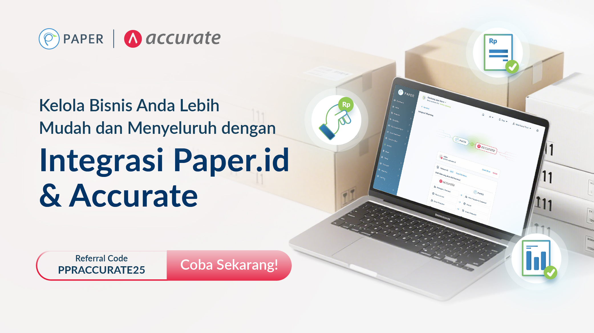 Integrasi Paper.id x Accurate Online: Otomatis, Lebih Simpel