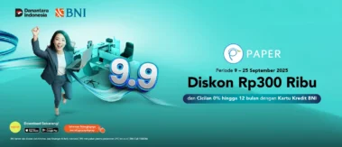 Diskon Payday: Transaksi Rp50 Juta, Diskon Rp300 ribu dengan Kartu Kredit BNI!