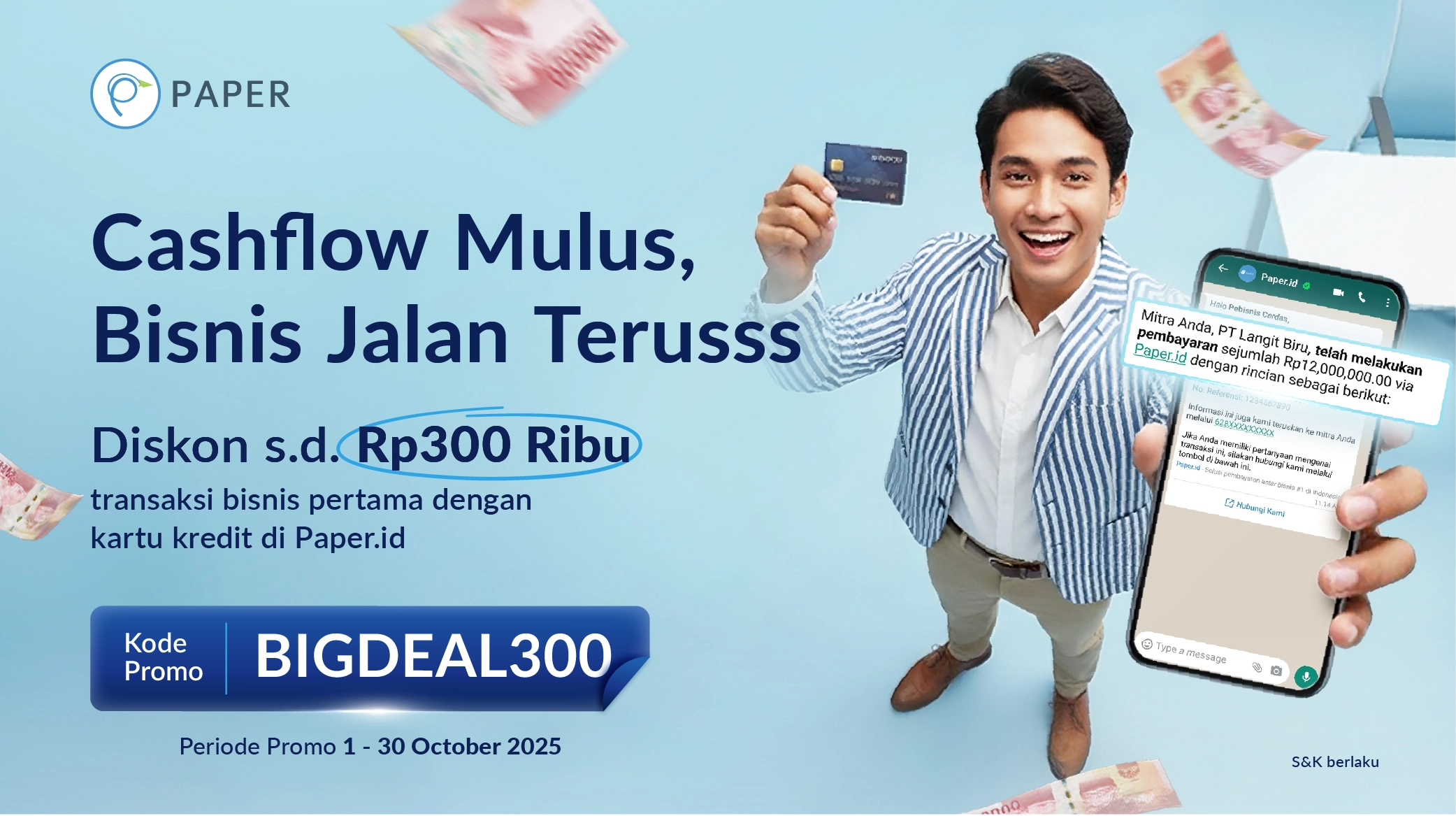 Hemat Hingga Rp300.000 untuk Transaksi Pertamamu, Dapatkan Sekarang!