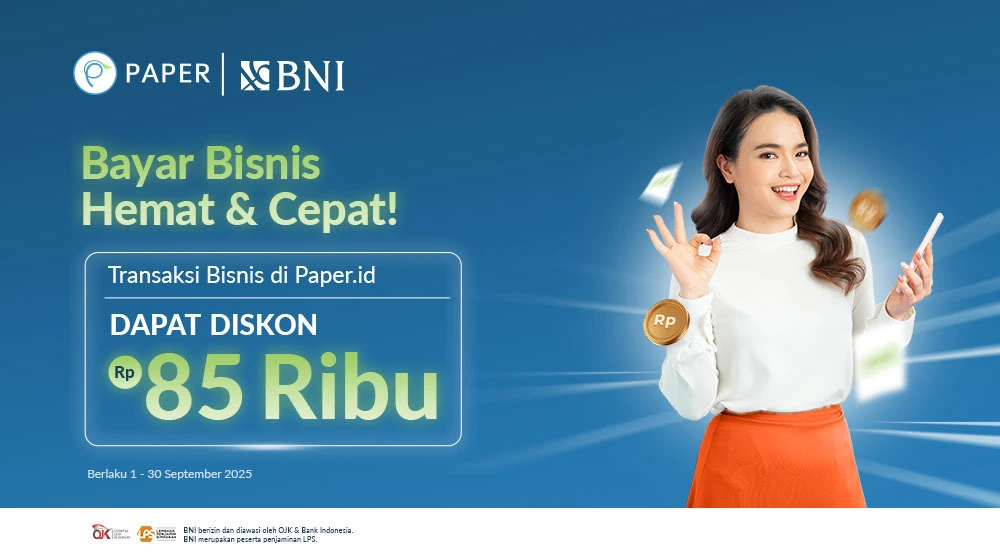 Transaksi Bisnis dengan Kartu Kredit BNI, Diskon hingga Rp85 ribu!