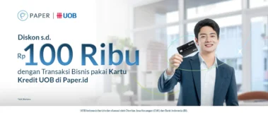 Diskon Hingga Rp100.000 untuk Pengguna Kartu Kredit UOB di Paper.id!