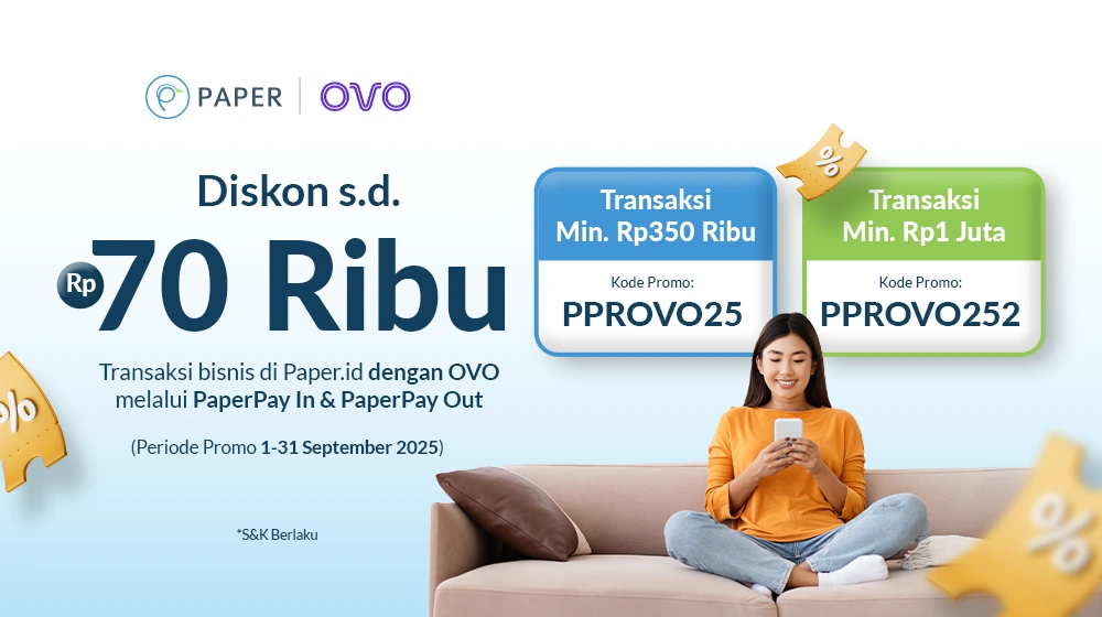 Transaksi Bisnis Pakai OVO, Langsung Dapat Discount hingga Rp70 ribu!