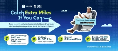 Tambahan 1.000 GarudaMiles dan Cashback Rp500.000 untuk Kartu Kredit BNI!