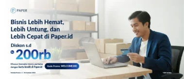 Welcome Promo Paper, Diskon Hingga Rp200.000 untuk Transaksi Pertama