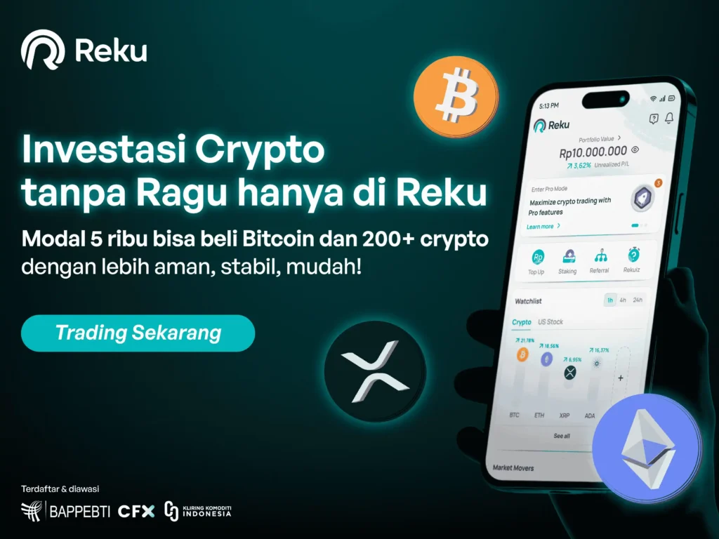 investasi crypto di Reku