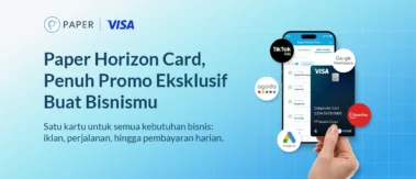 Diskon hingga 75% di Berbagai Merchant Visa untuk Transaksi dengan Paper Horizon Card!