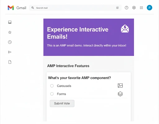 contoh amp email