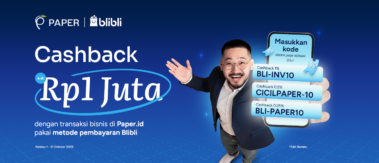 Cashback Hingga 1 Juta Sepanjang Oktober! Pakai Kode Promo Paper Sekarang