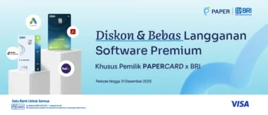 Pemilik PAPERCARD, Nikmati Diskon dan Bebas Langganan Software Premium Ini!