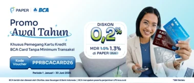 Khusus Pengguna Kartu Kredit BCA CARD, Diskon Tanpa Transaksi Minimum Menanti!