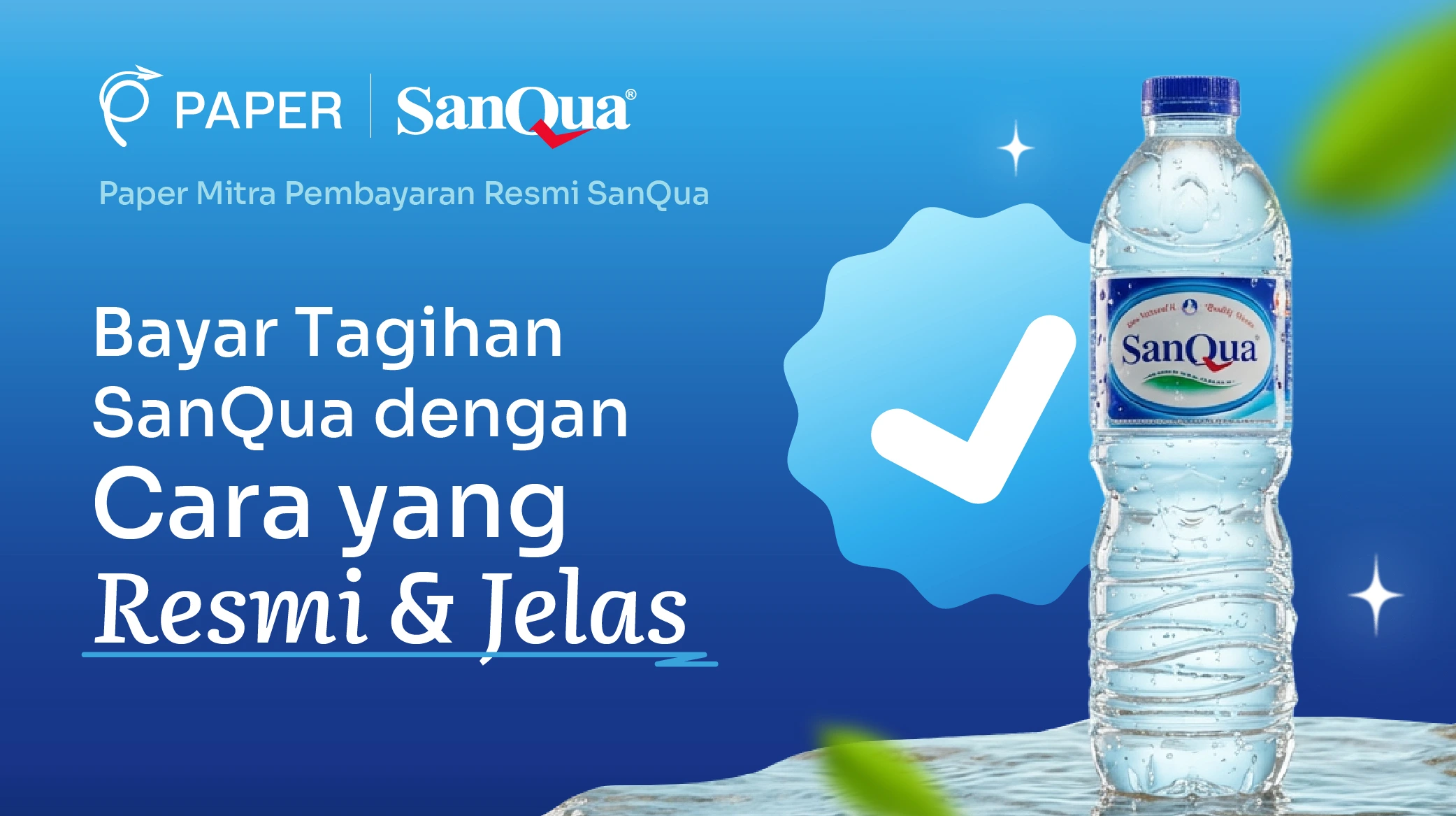 Bayar Tagihan Invoice SanQua Resmi Lewat Paper, Diskon hingga Rp135 ribu!