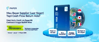 Cashback hingga Rp200 ribu, Transaksi dengan PaperXB ke Berbagai Negara Sekarang!