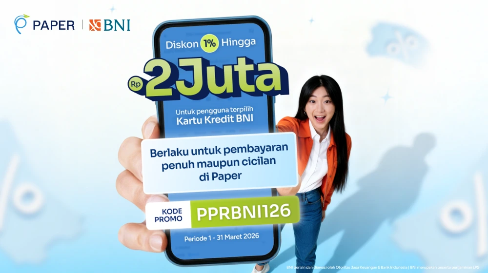 Transaksi Bisnis dengan Kartu Kredit BNI, Diskon hingga Rp1 juta!