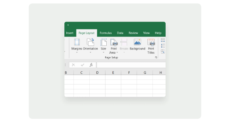 Gambar 2 Cara Membuat Invoice di Excel