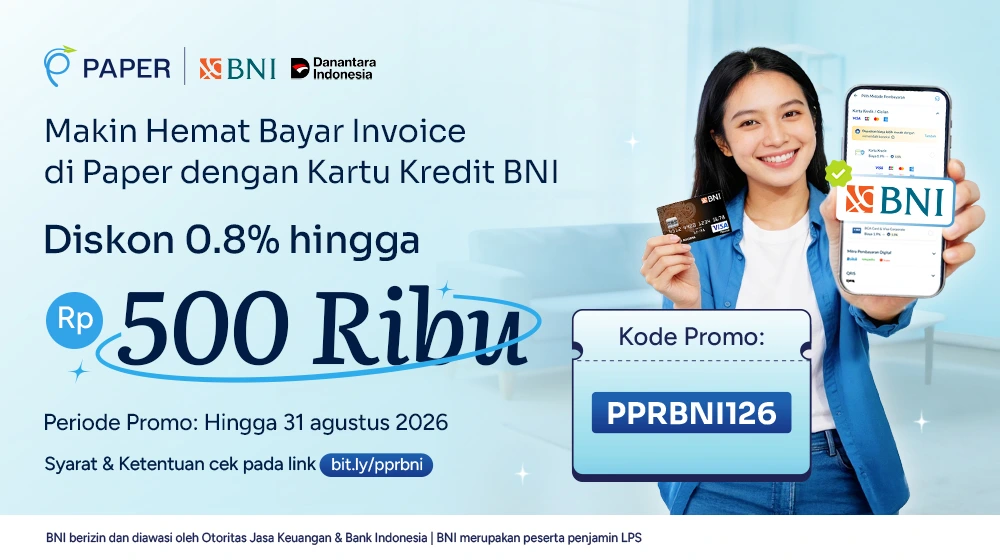 Transaksi Bisnis dengan Kartu Kredit BNI, Diskon hingga 500ribu!