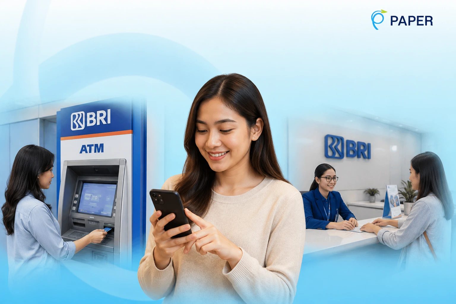 Cara Daftar M-Banking BRI lewat HP, ATM, dan Bank 