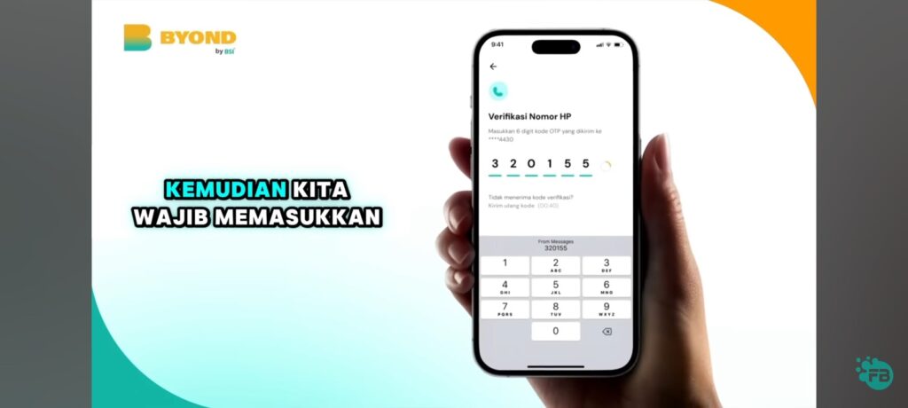 masukkan OTP yang terkirim
