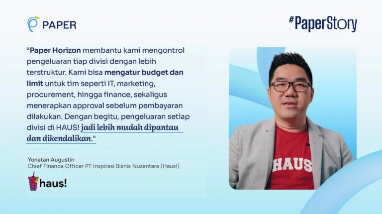 HAUS! Indonesia, Lebih Teratur Kelola Cash Flow dan Pengeluaran dengan Paper