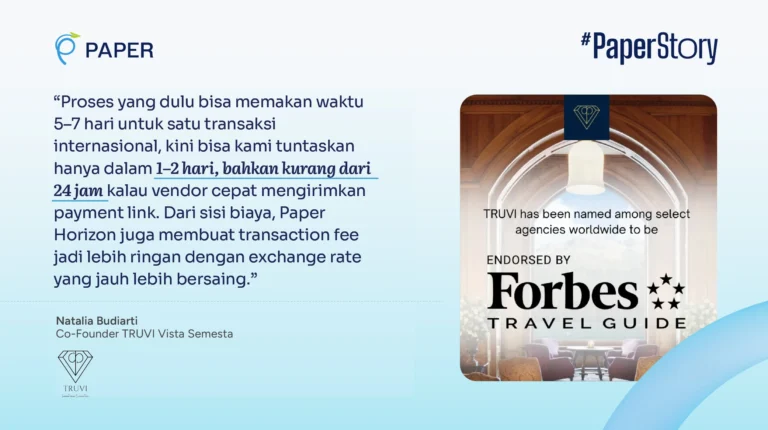 TRUVI Sederhanakan Transaksi Internasional dengan Paper Horizon